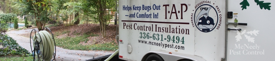 Commercial Pest Control Insulation WinstonSalem, Greensboro NC McNeely Pest Control